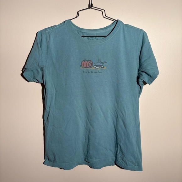 Life is Good Bed & Breakfast Tee - Picture 1 of 6